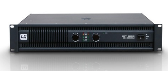 LD System PA Power Amplifier 2 x 800 W 2 Ohms