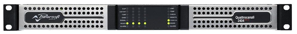 Powersoft 2400W/4-channel Flexible Amplifier with DSP and Dante™