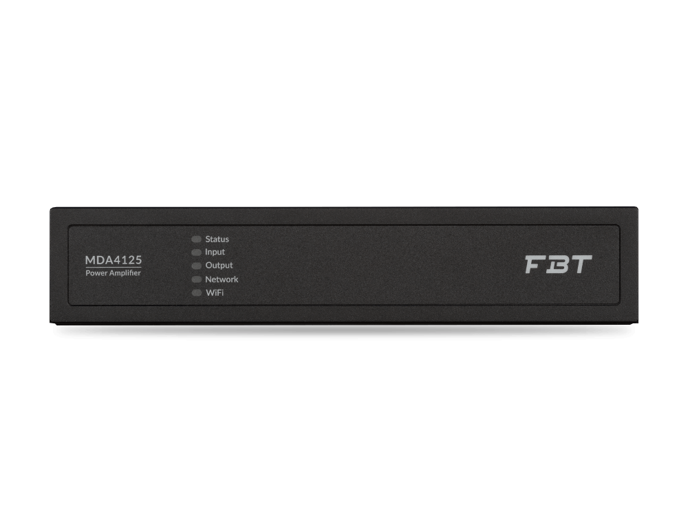 FBT digital amplifier with DSP and GUI