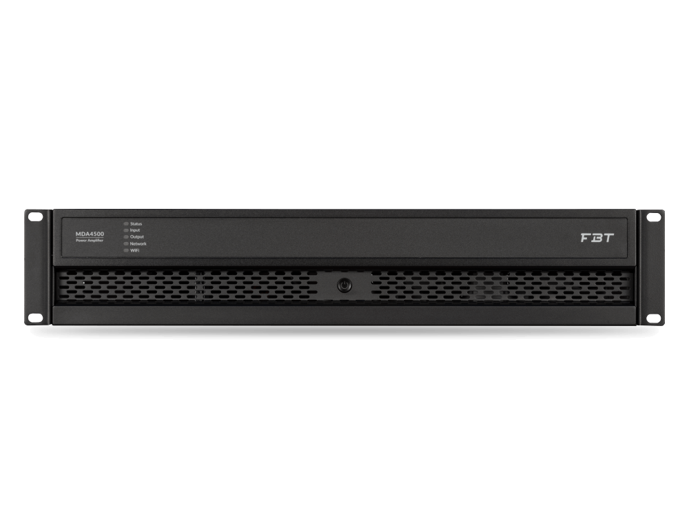 FBT powerful and flexible Class-D power amplifiers with a 4x4 matrix and DSP