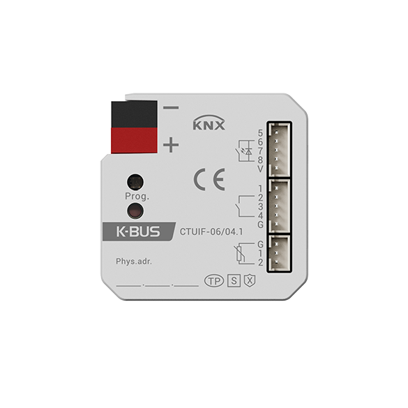 GVS KNX Universal Interface with NTC Input & Secure 4-Fold