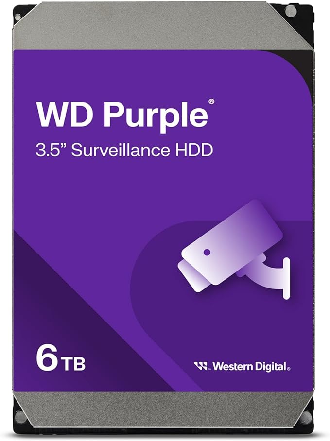 WD Purple 6TB Surveillance Hard Disk Drive