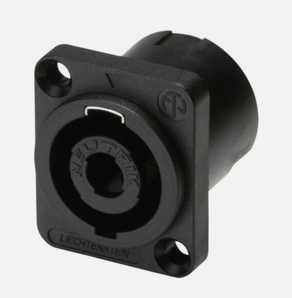 Neutrik Speakon 4 Pole Panel Mount 