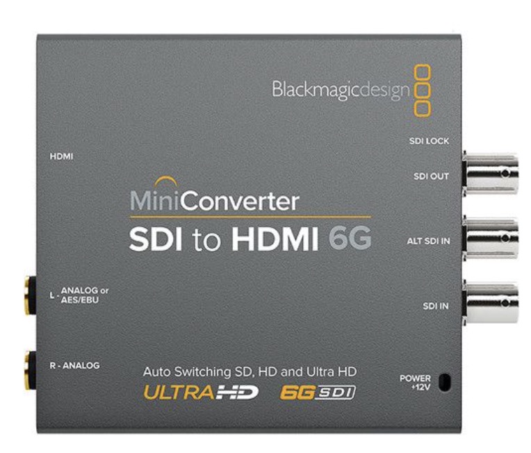 BLACKMAGIC DESIGN CONVMBSH 4K6G SDI TO HDMI 6G MINI CONVERTER