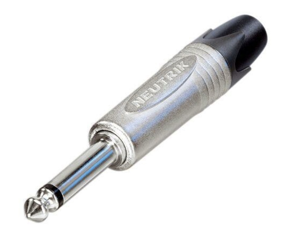 Neutrik 1/4" professional phone plug 2 pole