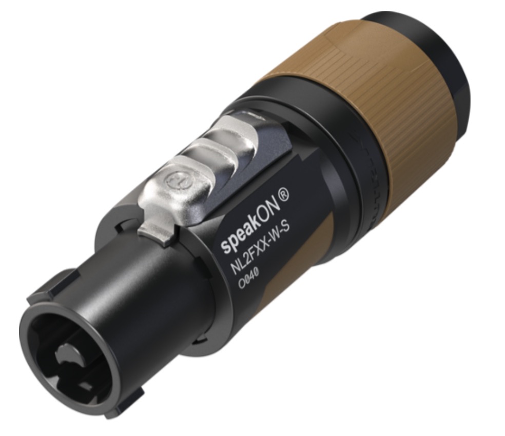 Neutrik 2 pole speakON cable connector 