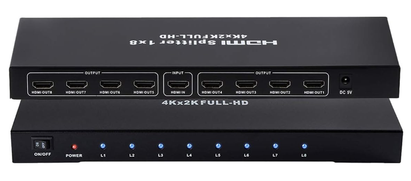 DTECH HDMI 1X8 Splitter 