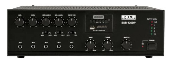 Ahuja 120 Watts Amplifier with Bluetooth&USB  