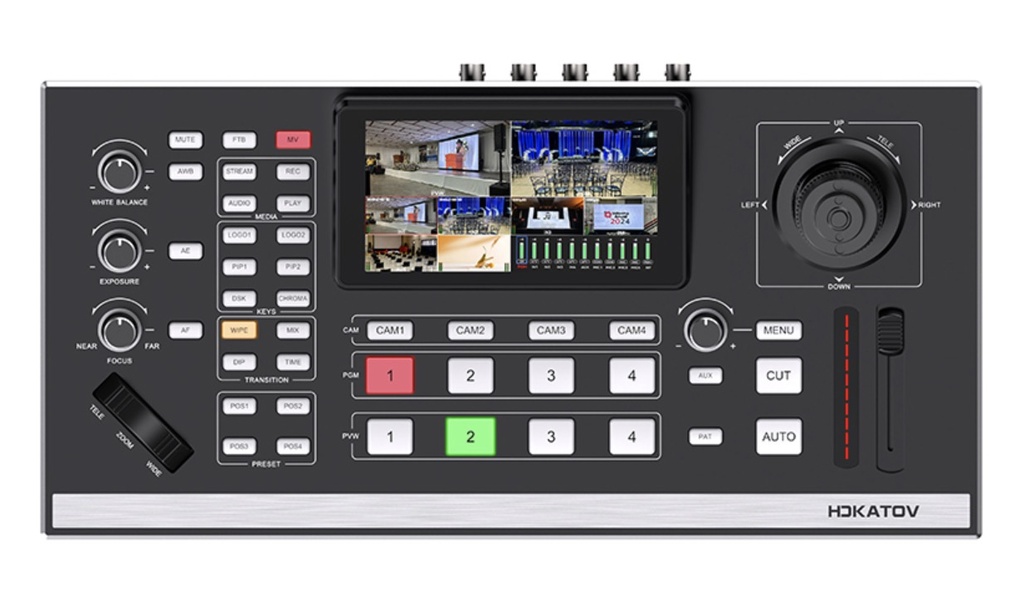 Katovision PTZ Camera Control and video switcher 