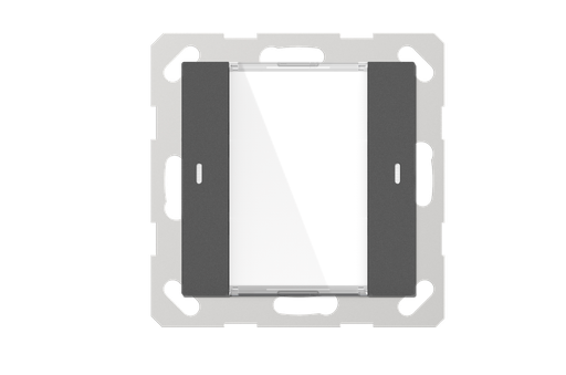  GVS KNX مستشعر ضغط 4 مفاتيح، لون أسود مطفي