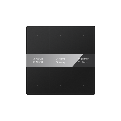 GVS KNX S-series Push Button Sensor Display & Secure 