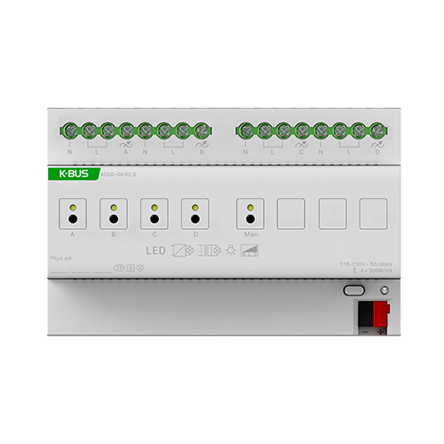 GVS KNX Universal Dimming Actuator with Secure 