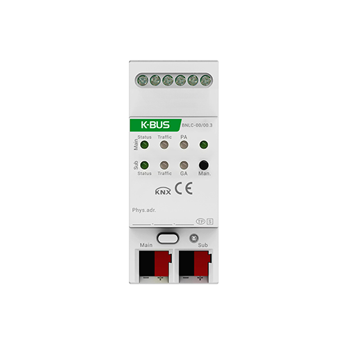 [BNLC-00/00.3] GVS KNX Line Coupler, 2SU MDRC