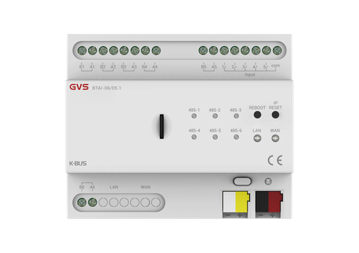 [BTAI-06/05.1] GVS KNX Multifunctional Gateway, 6SU MDRC