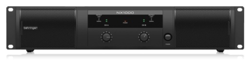 [NX1000] Behringer Ultra-Lightweight 1000-Watt Class-D Power Amplifier with SmartSense Loudspeaker Impedance Compensation