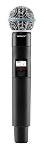 [QLXD2/B58A] Shure Handheld Transmitter with Beta 58A Capsule