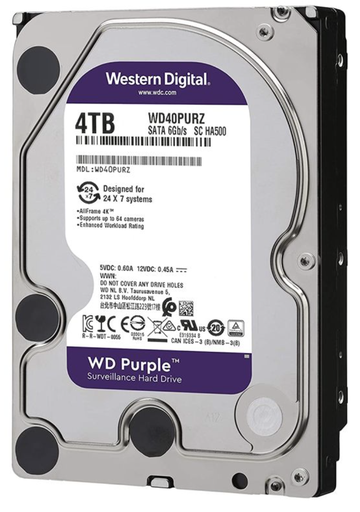 [WD40PURZ] WD Purple 4TB Surveillance Hard Disk Drive