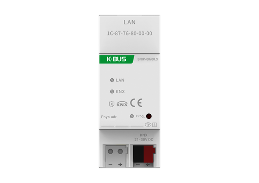 [BNIP-00/00.S] GVS KNX IP Interface with Secure, 2SU MDRC