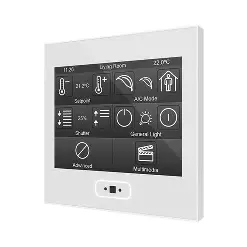 [ZVIZ35V2] Zennio KNX Capacitive touch panel with a 3.5” display and humidity probe