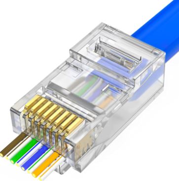 Pulling Cat.6 cable per Points