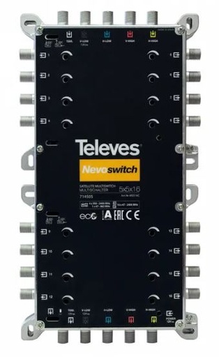 Televes Satellite Nevo Switch 9 inputs - 16 outputs