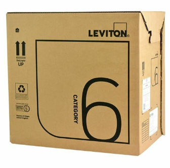 [EUT6P-MxB] Leviton CAT6 U/UTP 23AWG 4 pair Cable 1m