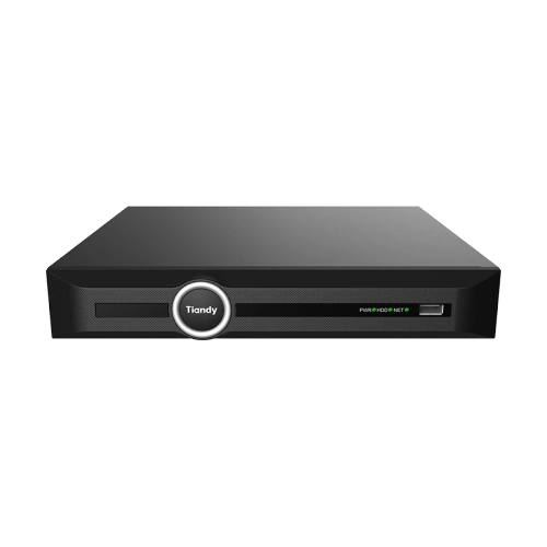 [TC-R3105 Spec:I/B/P4/K/V3.1] Tiandy 5 channel NVR (4K) with 4 x PoE. 1 x SATA