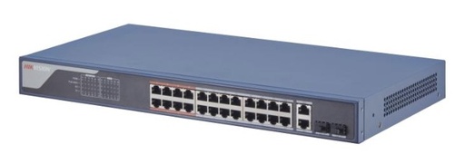 [DS-3E1326P-SI(O-STD)] Hikvision 24 Port Fast Ethernet Smart POE Switch