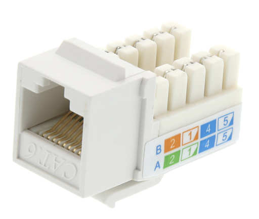 [RJ45] KUWES Cat-6 UTP Modules 