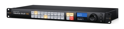Blackmagic Design Videohub 20x20 12G Zero-Latency Video Router