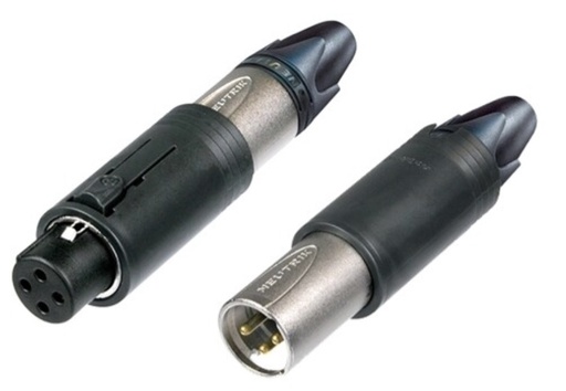 [NC3FM-C] Neutrik 3 pole unisex XLR cable connector  