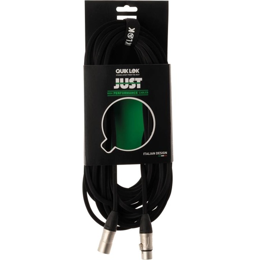 [MF-1MT] Quiklok JUST MF - 1MT Microphone Cable, Quik Lok JUST series