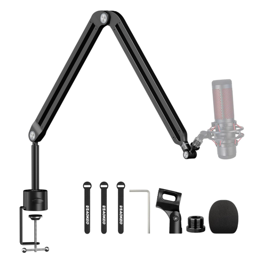 Aokeo Mic Arm, Boom Arm Microphone Stand Desk