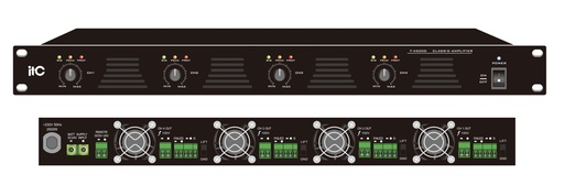 [T-4500D] ITC 4-Channel Class-D Power Amplifier