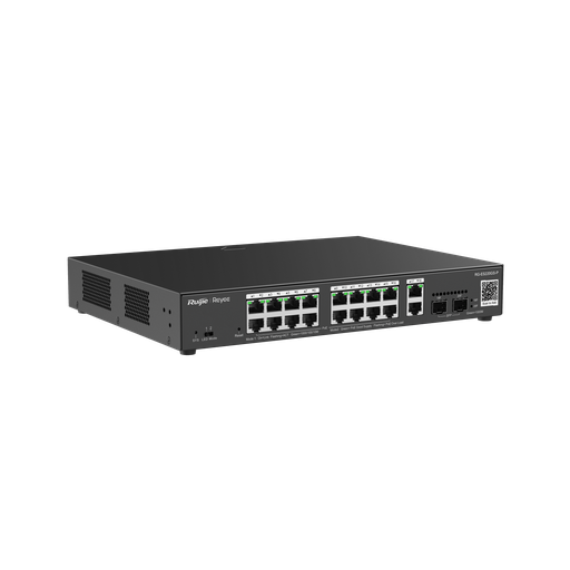 [RG-ES220GS-P] Ruijie 20-Port Gigabit Smart Cloud Managed PoE Switch