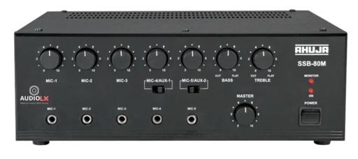 AHUJA SSB 80DFM 80 Watts Amplifier with Bluetooth,USB&FM 