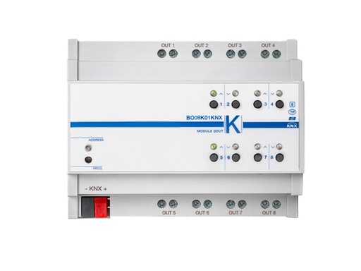 [BO08K01KNX] Eelectron KNX UNIVERSAL MODULE 8 OUT