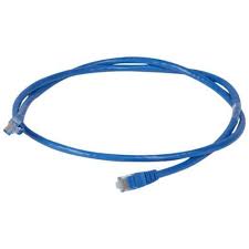 [632864] Legrand patch cord CAT6 U/UTP PVC light blue 1m