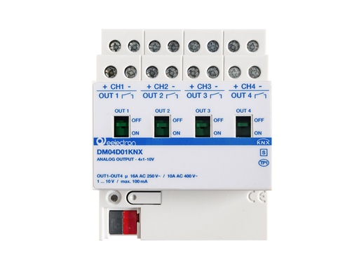 [DM04D01KNX] Eelectron Dimmer 4 Channels x 1-10V